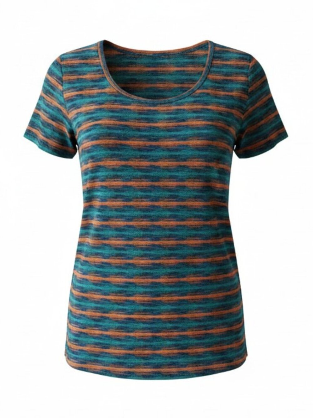 LuLaRoe Short Sleeve Scoop Neck T-shirt Multicolor Loose Fit Womens Size 3XL